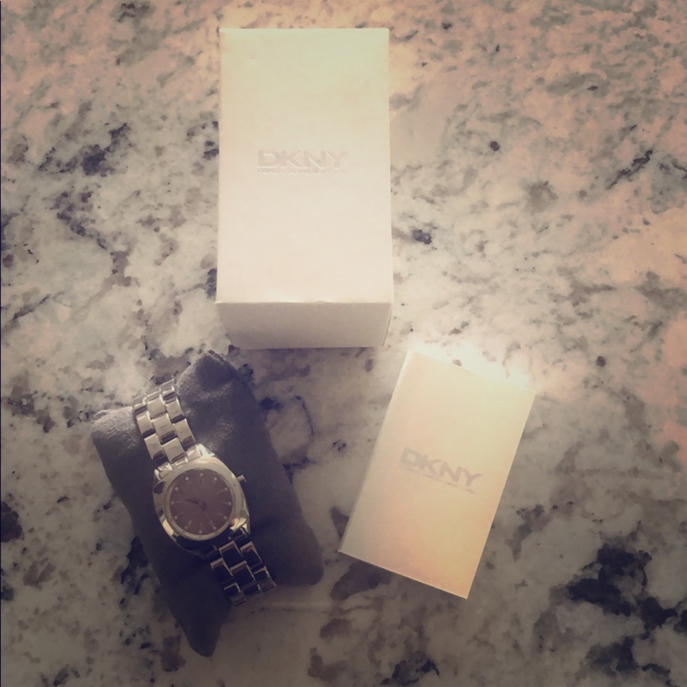 DKNY Silver Watch